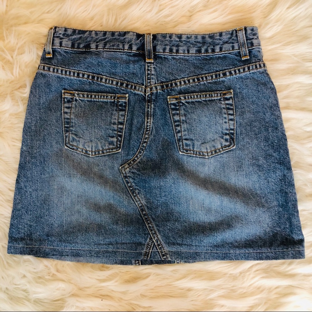 Women’s Express Bleus Vintage Denim Skirt 28W 🌹! - Picture 2 of 8